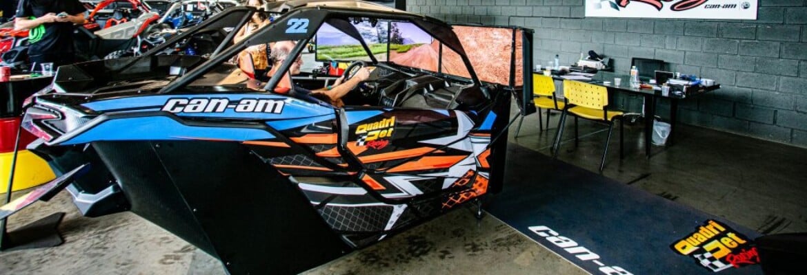 Quadrijet lança simulador do Can-Am Maverick X3 desenvolvido pela Realdrive