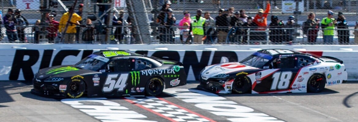 Nascar Xfinity: Gibbs dá troco em Nemechek na volta final e vence em Richmond