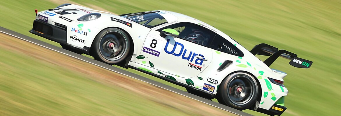 Neugebauer acerta volta voadora e fatura pole position da Porsche Cup no Velocitta