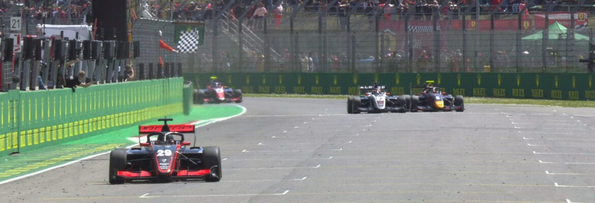 F3: Colapinto supera Collet na volta final e vence em Ímola