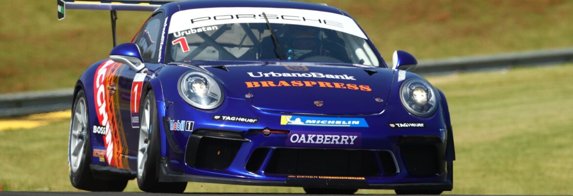 Urubatan Júnior vence corrida 2 da classe Challenge da Porsche Cup em Mogi Guaçu