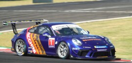 Porsche Cup: Urubatan Júnior celebra vitória após pneu furar nas voltas finais