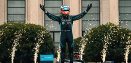 Evans fala em “melhor carro que já teve” em vitória na corrida 1 do ePrix de Roma da FE