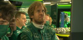 Vídeo: Vettel banca bombeiro e ainda volta de scooter aos boxes no TL1 da F1 na Austrália