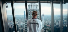 Semana agitada: Hamilton faz maratona e viaja cinco países em seis dias