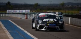Marcondes domina classificação e faz melhor tempo da Porsche Cup com F1 em SP