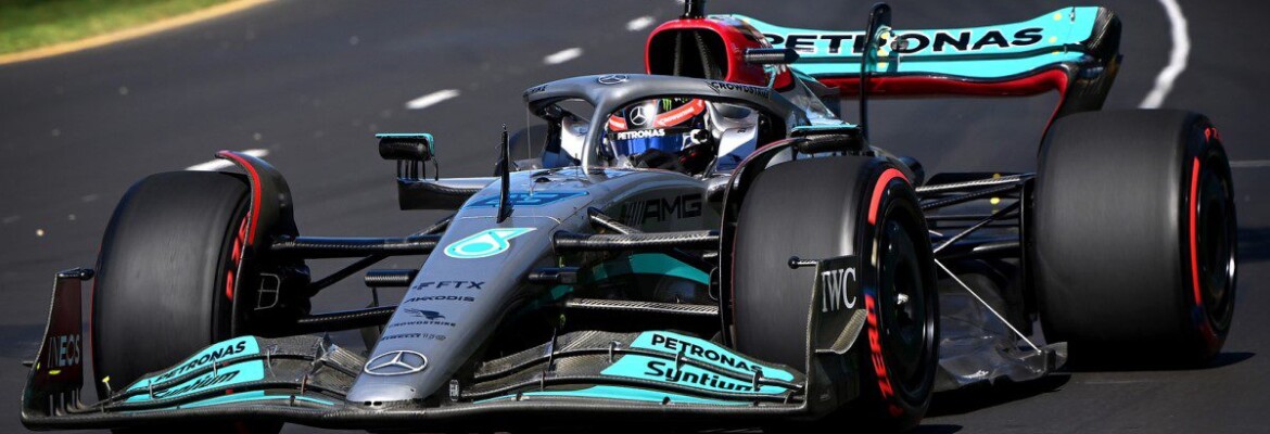 Russell satisfeito por carro da Mercedes F1 ser maior em 2022