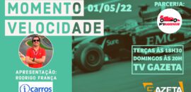 F4 Brasil, Vinícius Tessaro e Ayrton Senna no Momento Velocidade com Rodrigo França