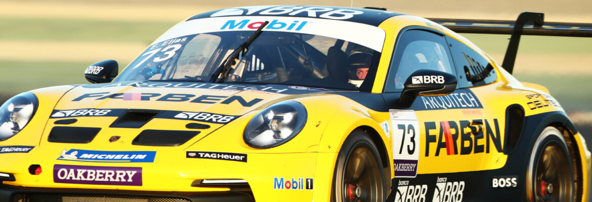 Embalado por escalada em Goiânia, Enzo Elias busca primeira vitória com o novo carro da Porsche Cup