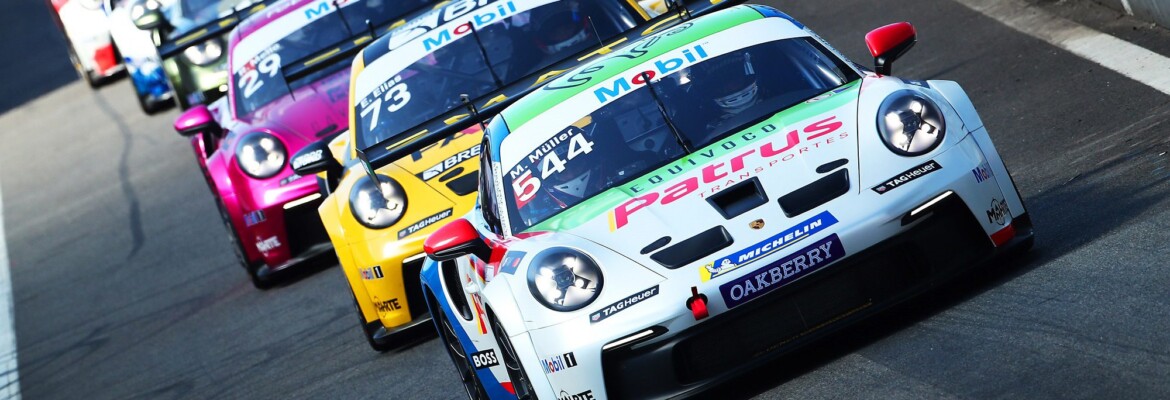 Müller faz valer pole e vence de ponta a ponta corrida 1 da Carrera Cup da Porsche Cup