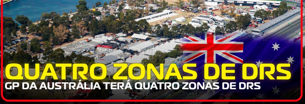Em Dia: Race Week! GP da Austrália terá quatro zonas de DRS em 2022 Em Dia: Race Week! GP da Austrália terá quatro zonas de DRS em 2022