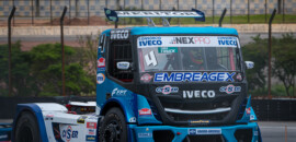 Iveco Usual Racing lidera primeiro dia de atividades da Copa Truck com Felipe Giaffone, em Interlagos