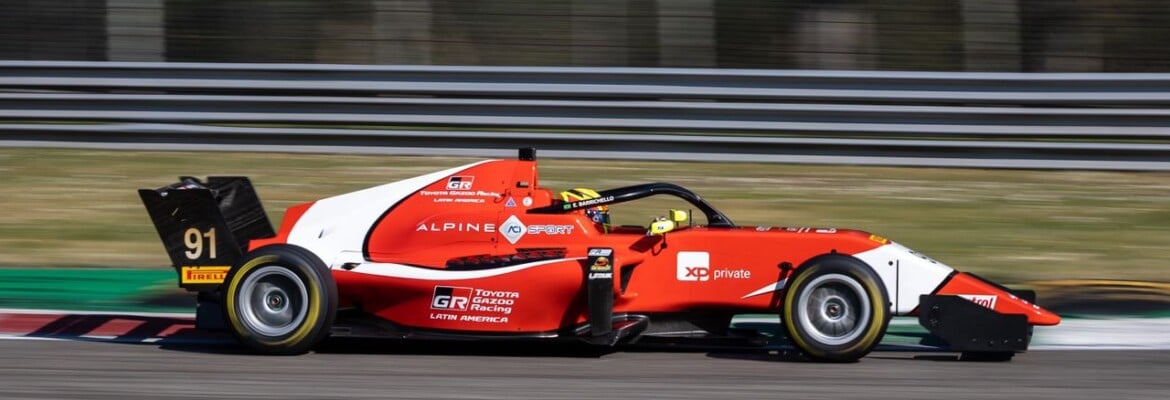 Dudu Barrichello disputa a primeira etapa da FRECA, em Monza