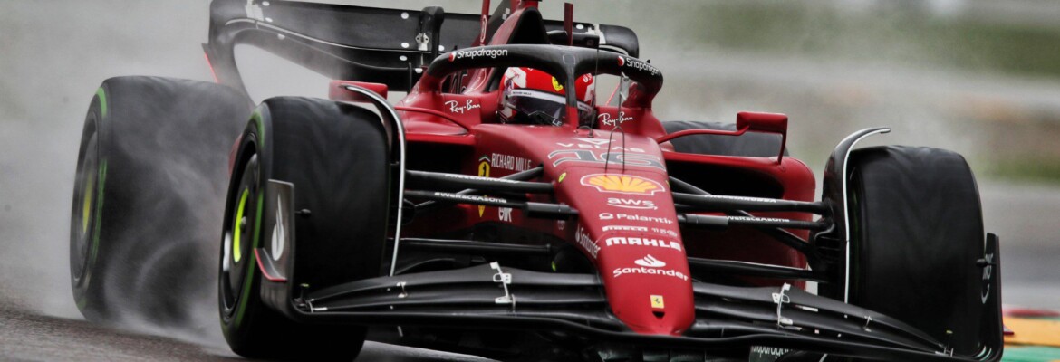 Com chuva em Ímola, Leclec lidera dobradinha da Ferrari para o GP da Emília-Romanha de F1