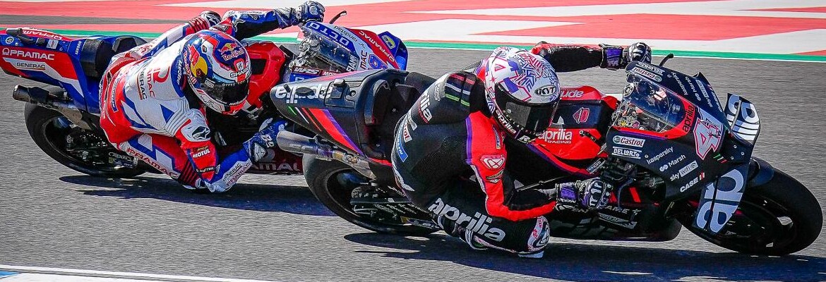 Confira a classificação do campeonato da MotoGP 2022 após 6 etapas