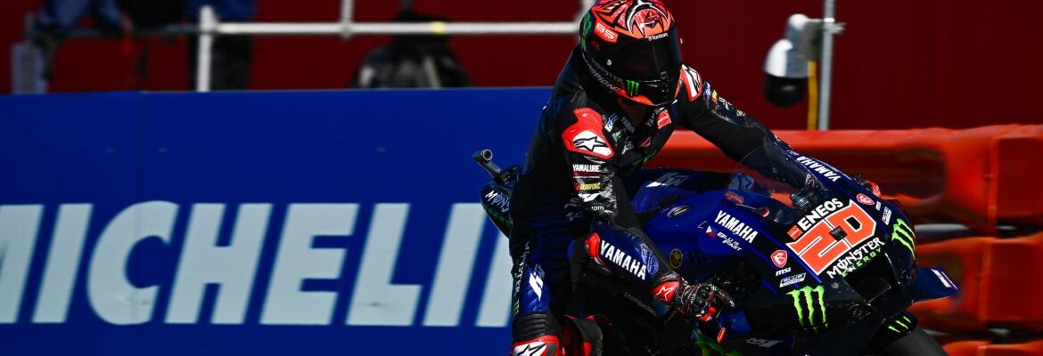 Quartararo lamenta 8º na Argentina e reclama de moto da Yamaha: “ridícula”