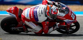 Guevara lidera dobradinha da GasGas no grid da Moto3 na Espanha; Moreira é 9º