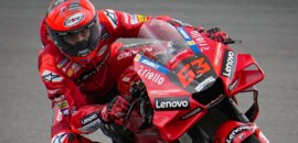 Mesmo em fase ruim, Bagnaia diz que ainda pensa em título da MotoGP em 2022