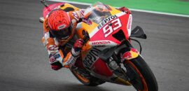 Márquez mantém tempo do TL1 e lidera dobradinha da Honda em Portugal