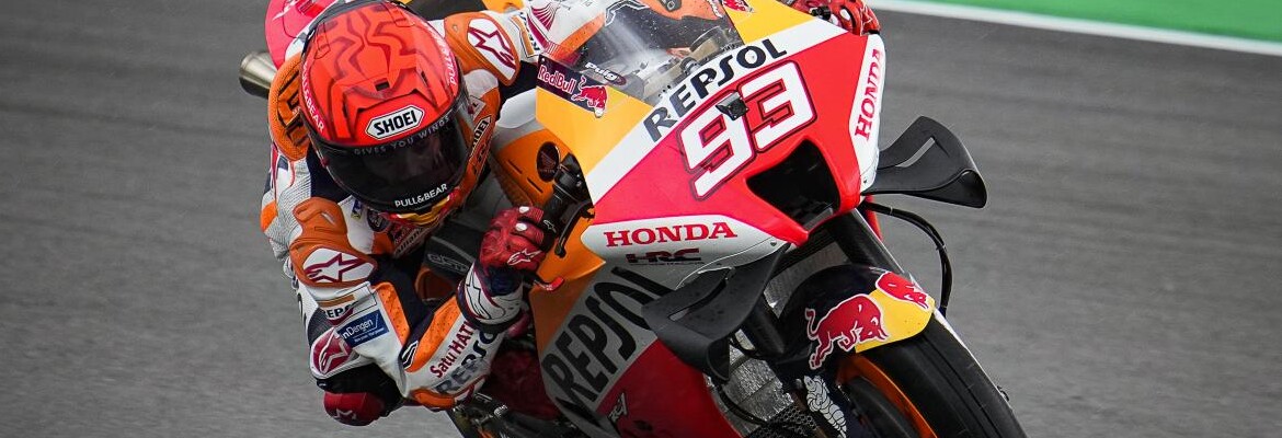 Márquez mantém tempo do TL1 e lidera dobradinha da Honda em Portugal