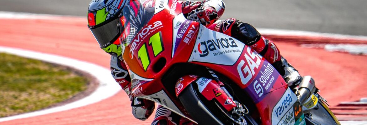 Garcia vence briga de cinco pela vitória e é novo líder da Moto3; Moreira é 10º