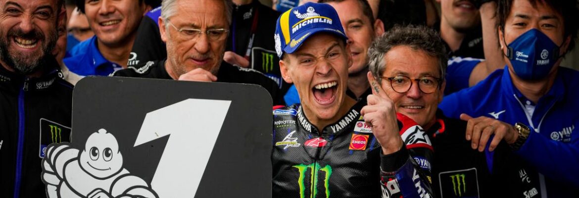 Confira a classificação do campeonato da MotoGP 2022 após 10 etapas