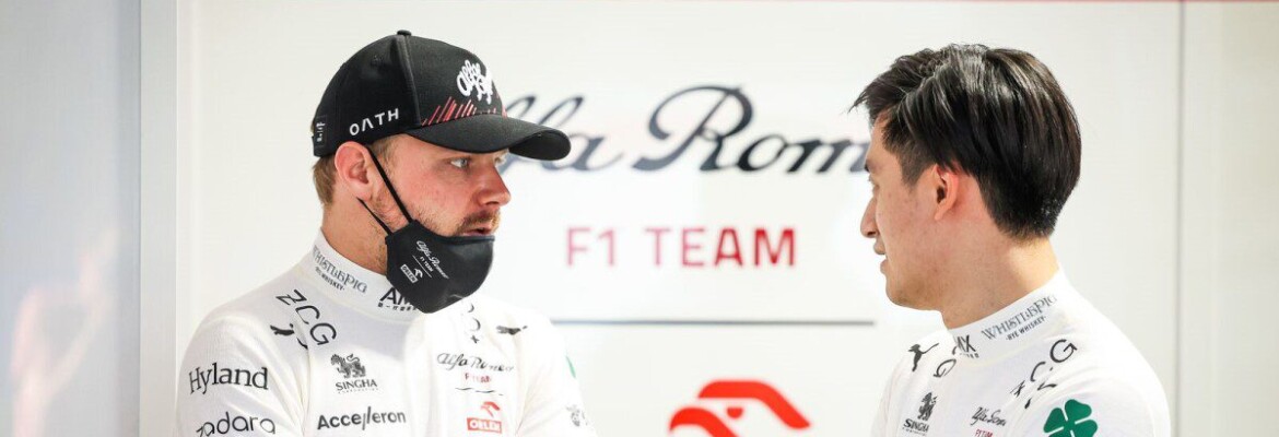 Bottas elogia empenho e performance de Zhou na Alfa Romeo F1