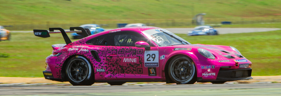 Rodrigo Mello escala 10 posições em prova de recuperação pela Porsche Cup em Goiânia