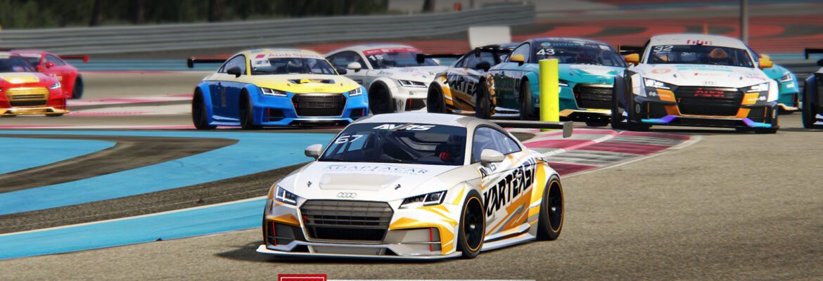 F1BC Rookie: Paul Ricard tem corrida equilibrada e vitória de Claudio Wannmacher (Karteasy)