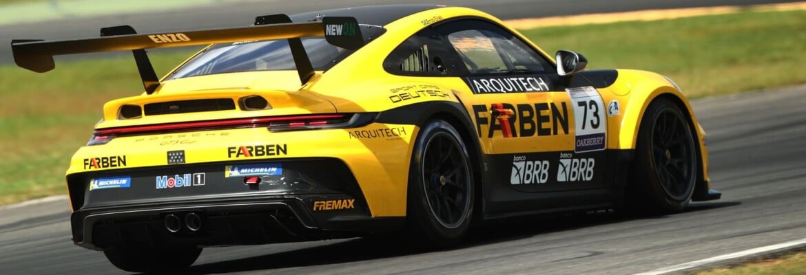 Elias fala sobre ‘reset’ após furo no pneu na Porsche Cup: “Há coisas fora do nosso controle”