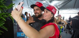 Nervosismo e muito orgulho: esposa fala sobre estreia de Rafael Cardoso na Posche Cup