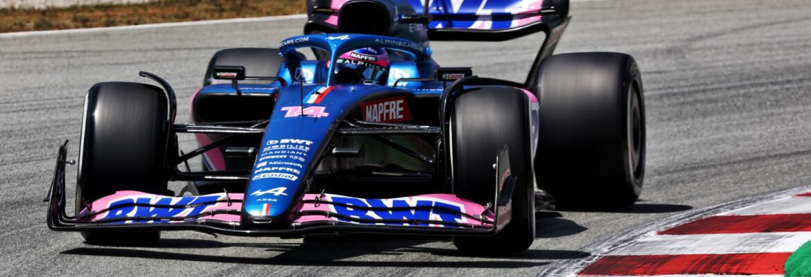 Alonso e Ocon avaliam desempenho da Alpine F1 na qualificação do GP da Espanha