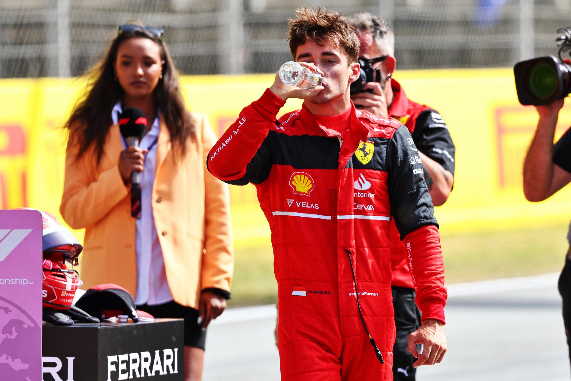 Galeria: confira as imagens da pole position de Leclerc para o GP da Espanha de F1 F1 2022, GP da Espanha, Barcelona, Quali