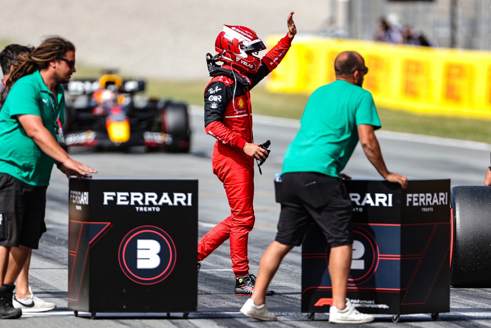 Galeria: confira as imagens da pole position de Leclerc para o GP da Espanha de F1 F1 2022, GP da Espanha, Barcelona, Quali