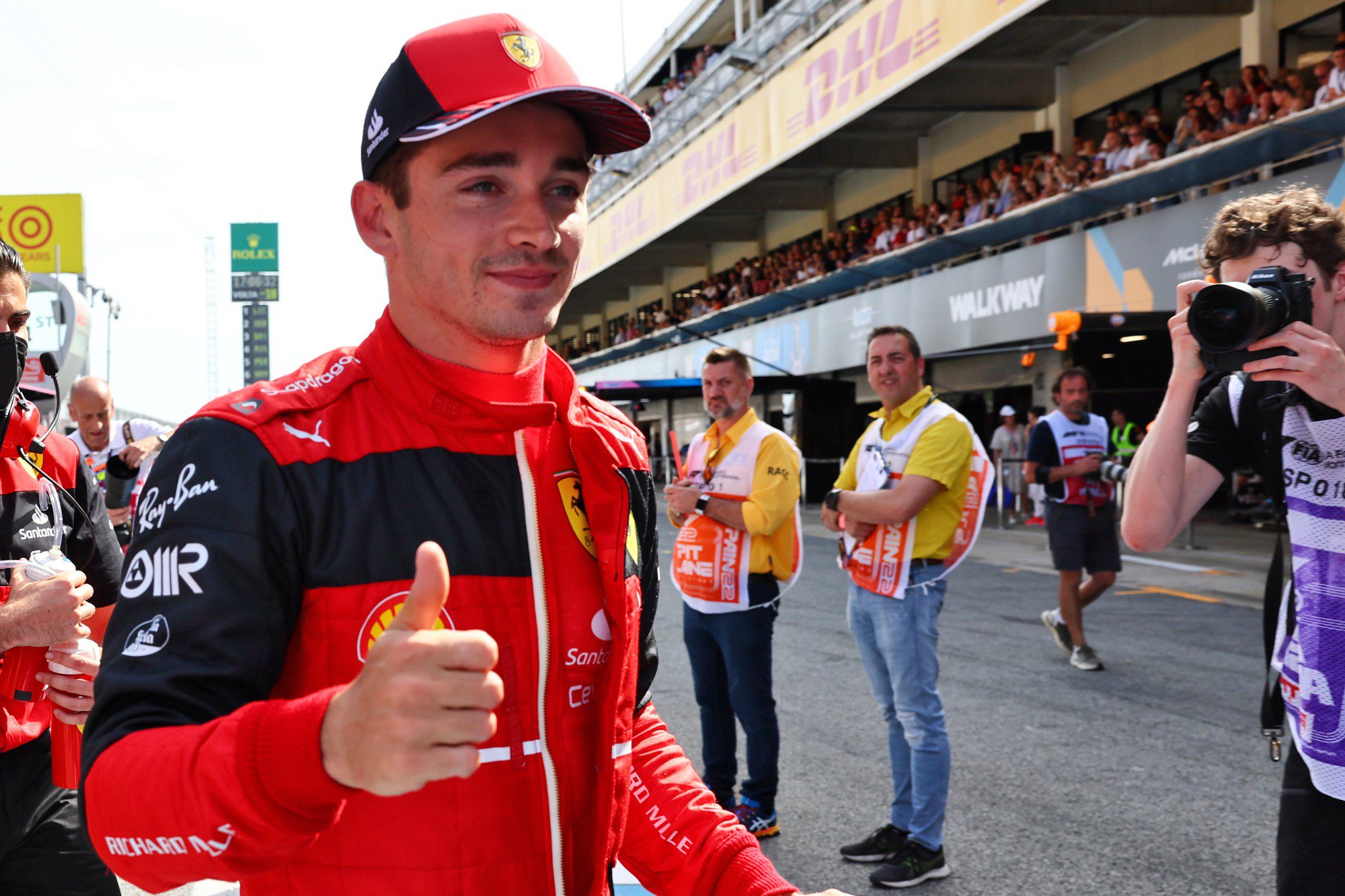 Galeria: confira as imagens da pole position de Leclerc para o GP da Espanha de F1 F1 2022, GP da Espanha, Barcelona, Quali