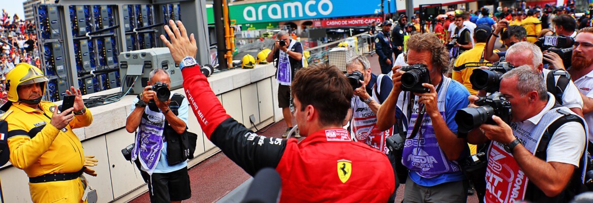 Galeria: as imagens da pole de Leclerc para o GP de Mônaco de F1
