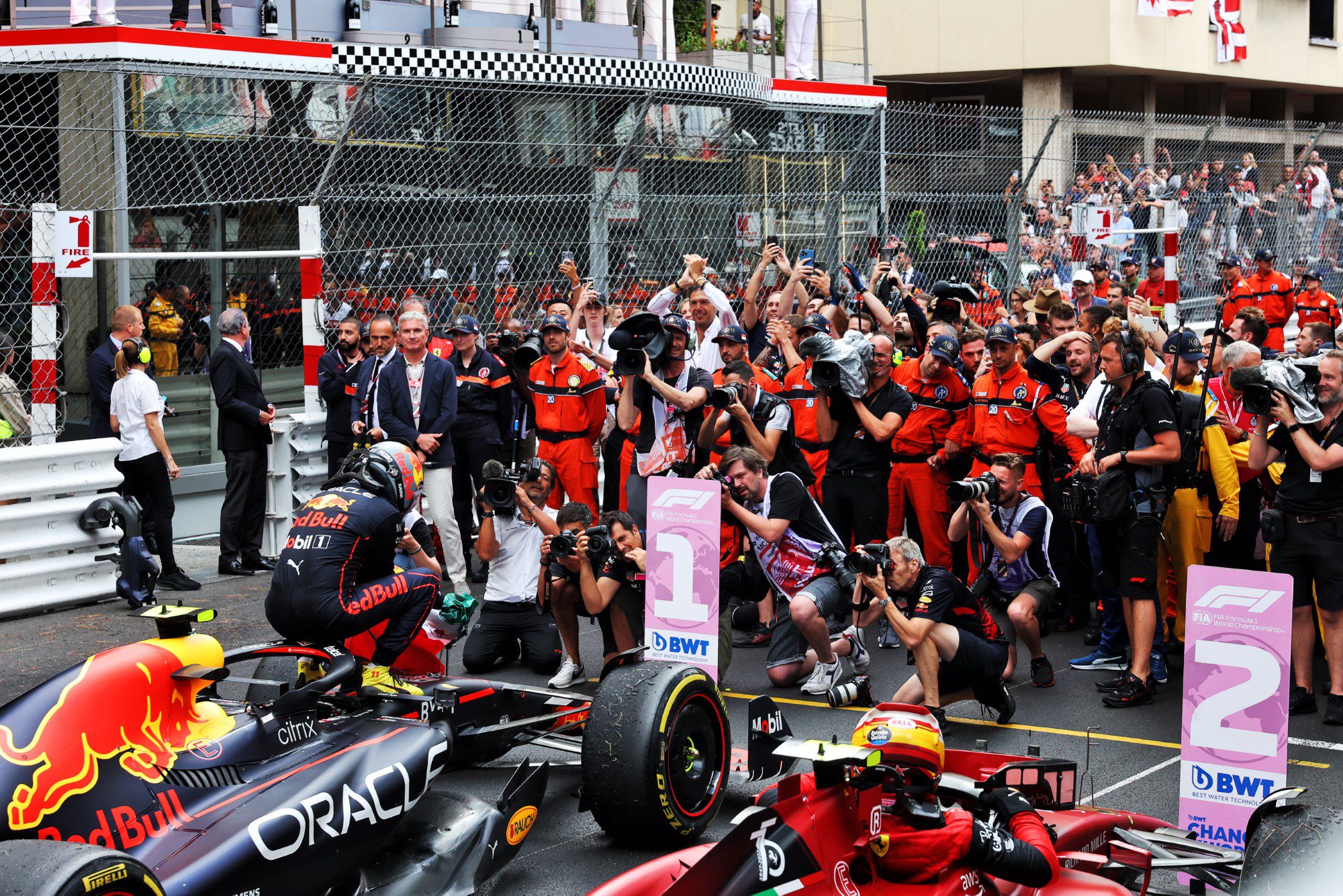 F1 2022, GP de Mônaco, Pódio