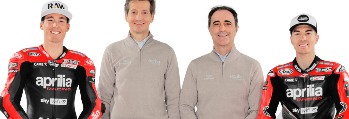 Aprilia oficializa acordo com Aleix Espargaró e Maverick Viñales na MotoGP até 2024