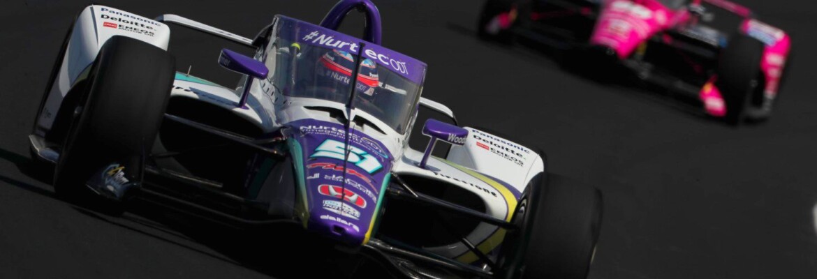 Sato acerta volta no final e lidera segundo treino para a Indy 500