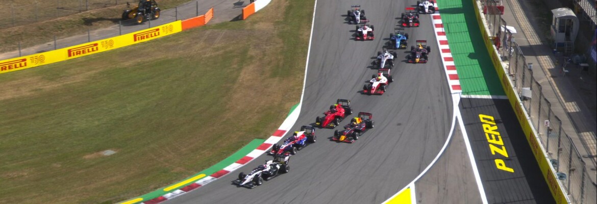 F3: Martins supera Stanek na largada e vence corrida 2 em Barcelona