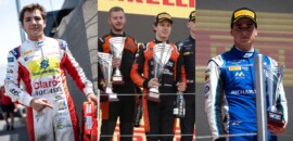 O hino voltou a tocar: brasileiros da base da F1 se destacam em Barcelona