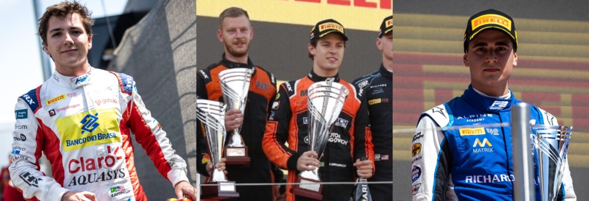 O hino voltou a tocar: brasileiros da base da F1 se destacam em Barcelona