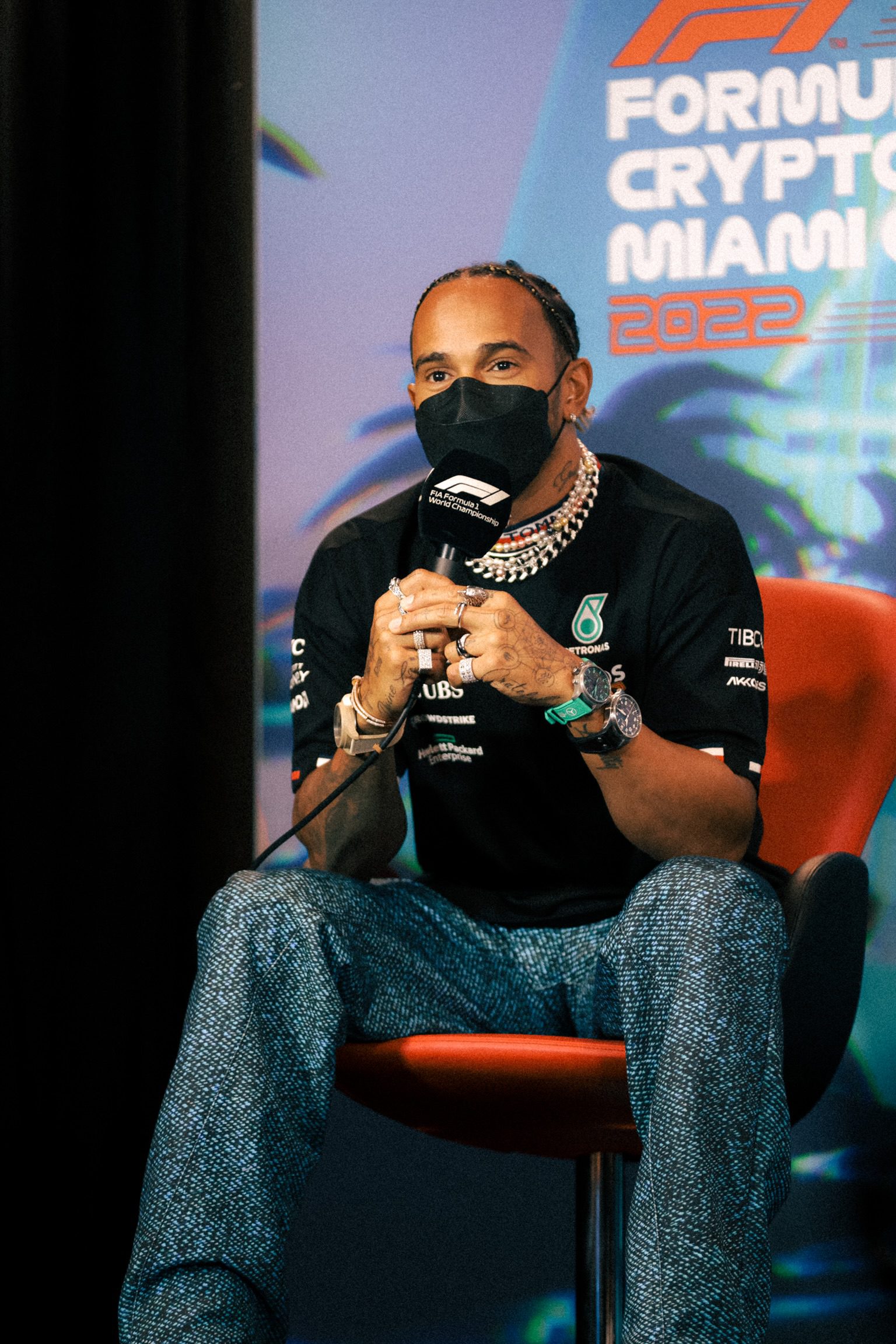 Lewis Hamilton Mercedes F1 Miami