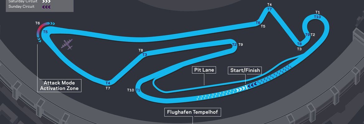 Fórmula E divulga desenho do traçado para rodada dupla do ePrix de Berlim