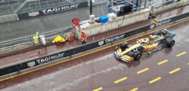 Chuva provoca bandeira vermelha e atrasa largada do GP de Mônaco da F1