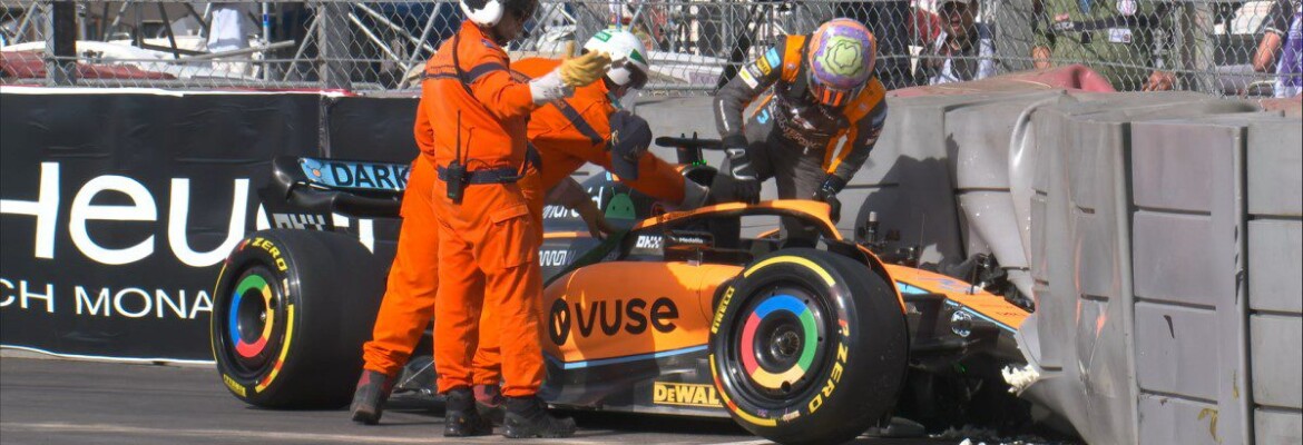 Batida de Daniel Ricciardo em Mônaco