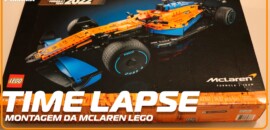 Vídeo: time lapse, a montagem do Lego McLaren