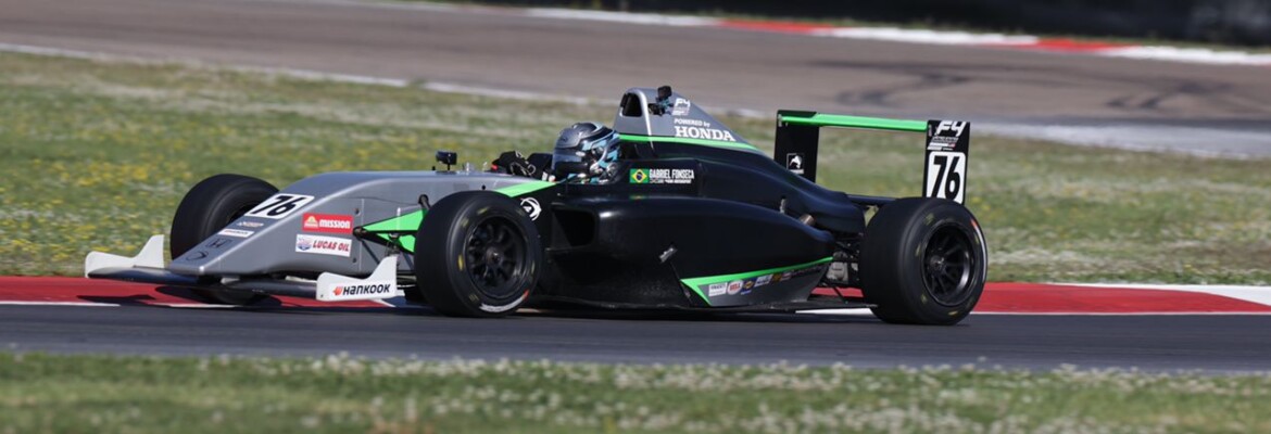 Gabriel Fonseca consegue duplo Top10 na F4 US em Road America