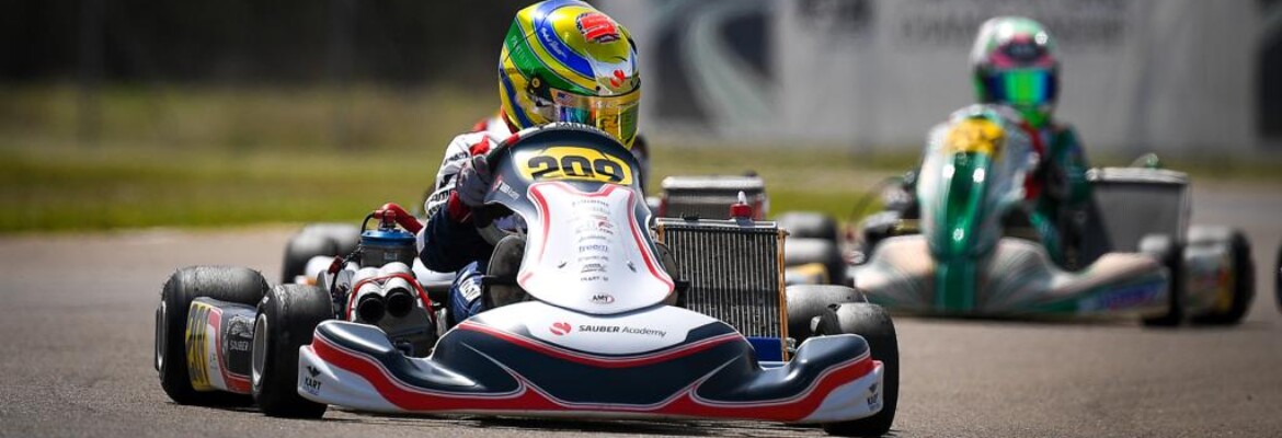 Miguel Costa escala 23 posições e garante novo top-10 no Europeu de Kart