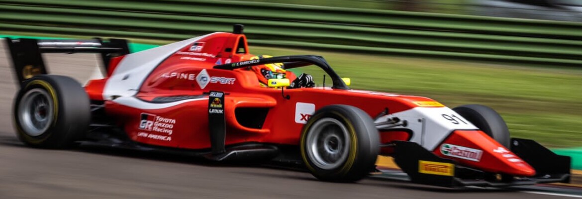 FRECA: Bandeiras vermelhas e amarelas embaralham corridas de Dudu Barrichello em Ímola